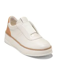 コールハーン レディース シューズ スニーカー Cole Haan Womens GrandPr Maxfield SlipOn Sneakers Ivory Biscuit Leather アイボリー