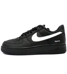 ナイキ NIKE × シュプリーム Supremre 25FW 【 AIR FORCE 1 LOW BLACK CU9225 002 】 エア フォース ワン ロー ブラック スニーカー　h7032