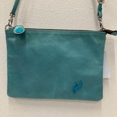 カブス グリーン3WAYレザーバッグ - メルカリ