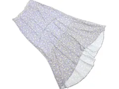 CIAOPANIC チャオパニック 花柄 ロング スカート sizeF/青 ■◇ レディース