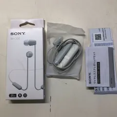 C784 SONY ソニー ワイヤレスステレオヘッドセットWI-C100 ホワイト