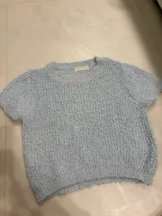 リエット ニット スカイブルー