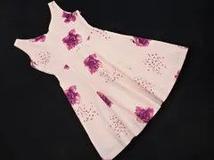 CECIL McBEE セシルマクビー 花柄 ジャンパースカート ノースリーブ ワンピース sizeM/ピンク ■■ レディース