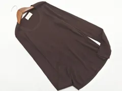 UNITED ARROWS ユナイテッドアローズ シルク100% ニット セーター 茶 ■◇ レディース