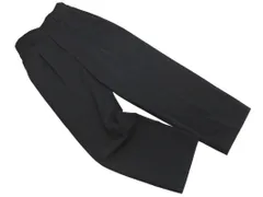 green label relaxing グリーンレーベルリラクシング ユナイテッドアローズ センタープレス加工 タック パンツ size36/濃紺 ■◇ レディース