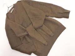 KBF ケービーエフ アーバンリサーチ マルチWAY レイヤード SET ニット ウール混 ニット セーター sizeOne/ブラウン ◇■ レディース