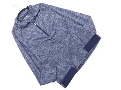 adidas アディダス ゴルフウェア ハーフジップ カットソー sizeS/青 ■◇ レディース