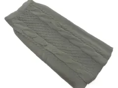 RODEO CROWNS ロデオクラウンズ ケーブル編み ニット マキシ タイト スカート sizeF/深緑 ◇■ レディース