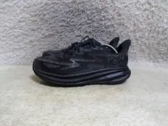 280 HOKA ONE ONE ホカオネオネ M クリフトン9 ワイド トリプル ブラック スニーカー