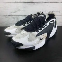 NIKE ZOOM 2K  ナイキ ズーム 2ケー ホワイト ブラック 黒 白 25.5cm メンズ スニーカー A00269-101 L05355