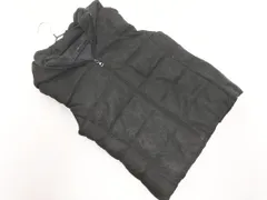 UNIQLO ユニクロ ウール混 ダウンベスト sizeL/チャコール ◇■ レディース