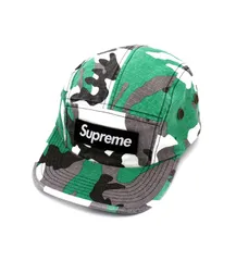 シュプリーム Supreme 25AW 【 Military Camp Cap 】 フロント ロゴ カモフラ キャンプ キャップ 帽子　h7034