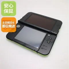 良品中古 Newニンテンドー3DS LL ライム×ブラック 即日発送 game 任天堂 本体 土日祝発送OK 00000