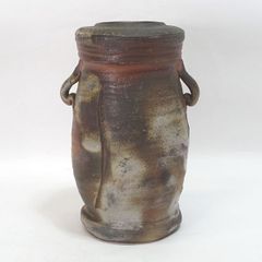 備前焼 桃蹊窯 花入 高さ20.5cm - メルカリ