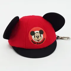 東京ディズニーランド ミッキー イヤーハット 帽子型 ポーチ レトロ