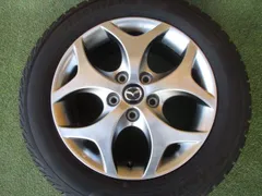 【中古】　送料込み　マツダ純正　ビアンテ　205/60R16　スタッドレスタイヤ４本SET　マツダ3　アクセラ