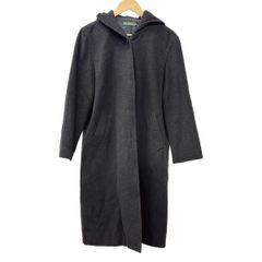 NEW YORKER(ニューヨーカー) コート サイズ9AR S レディース美品  ダークグレー 長袖/冬/フード付き