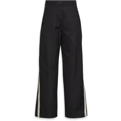 カルバンクライン レディース ボトムス カジュアルパンツ ワイドレッグ Calvin Klein Jeans Womens Wide Leg Trousers Black ブラック