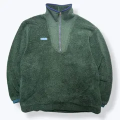 90s Columbia Halfzip Fleece Jacket 【M】 90年代 コロンビア ハーフジップ プルオーバー フリース ジャケット アウトドア 古着 ヴィンテージ グリーン
