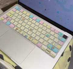 現物) リラックマ キスキン キーキャップ サンリオ サンエックス マックブック エアー