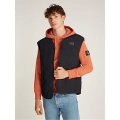 カルバンクライン メンズ アウター ジャケット・ブルゾン キルティング ベスト Calvin Klein Jeans QUILTED VEST CK Black ブラック