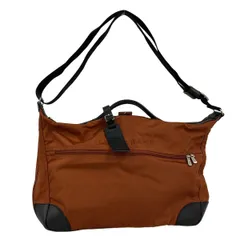 LONGCHAMP(ロンシャン) ショルダーバッグ - オレンジ×黒 2way