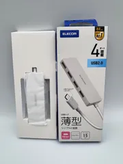 12PC5#18エレコム U2HC-H040XWH USB-C → USB-A 変換ハブ U2HC-H040XWH