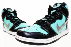 ナイキ NIKE DUNK HIGH PRM SB DIAMOND SUPPLY CO. 2014 28cm TIFFANY 653599-400 ダンク ハイ プレミアム エスビー ダイアモンド サプライ ティファニー 【中古】☆AA★▲250729のサムネイル