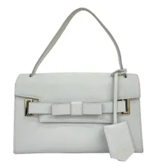 Samantha Thavasa(サマンサタバサ) ハンドバッグ - ライトグレー リボン