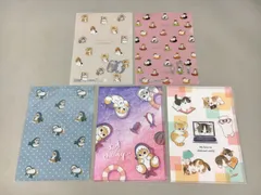 クリアファイル5枚まとめセット 未使用品含む モフサンド mofusand A4 美品 2602LT093