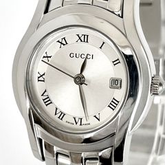 グッチ GUCCI 5500L レディース腕時計 磨き済み 電池新品 s2274 - メルカリ