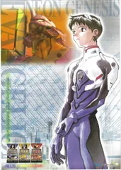 Bisty 販促用 パチスロ 新世紀エヴァンゲリオン(碇シンジ) B1ポスター
