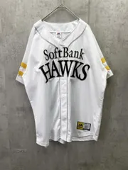 新品 Majestic マジェスティック ソフトバンクホークス ユニフォーム sizeL/白  ■◆ メンズ