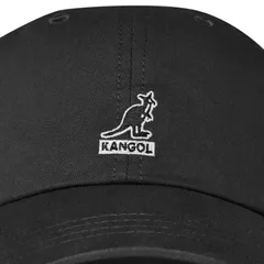 カンゴール レディース アクセサリー 帽子 キャップ Kangol Kangaroo Panel Baseball Cap Black ブラック