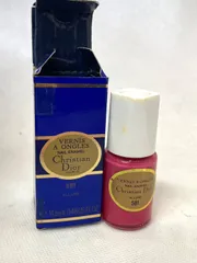 Christian Dior クリスチャンディオール ネイルエナメル VERNIS A ONGLES マニキュア #581 ピンク ki012601
