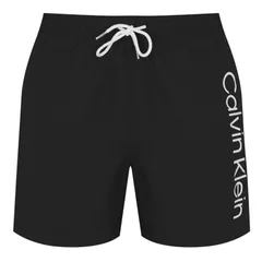 カルバンクライン メンズ 水着 ハーフパンツ・ショーツ ロゴ Calvin Klein L Logo Short Sn00 Black ブラック