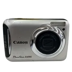 118011 通電確認のみ canon キャノン コンパクトデジタルカメラ A495