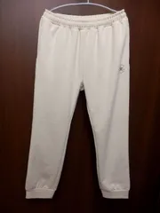 CONVERSE 裏起毛ロングパンツ 白 レディースＬサイズ コンバース 602F09