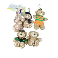 170071 ディズニー　ダッフィー　シェリーメイ　ぬいぐるみ 5点まとめ売り