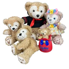 170071 ディズニー　ダッフィー　シェリーメイ　ぬいぐるみなど 5点まとめ売り