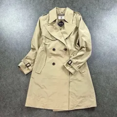 AIGLE GORE-TEX エーグル ゴアテックス トレンチコート ナイロン ベージュ ベルト付き レディース 8604-55400のサムネイル