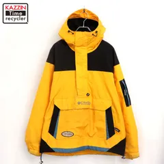 00s Columbia 裏地フリース 中綿 アノラックパーカー メンズ 表記Mサイズ