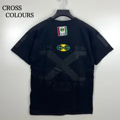 CROSS COLOURS 00s HIPHOP vintage print Tee M クロスカラーズ ヒップホップ オールド メキシコ製 半袖Tシャツ バックプリント ストリートのサムネイル