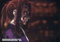 [중고] 캔버스 보드·캔버스 아트 흑사무늬 캔버스풍 보드 [이치반 복권 귀멸의 칼날 ~기둥 연습~] E상