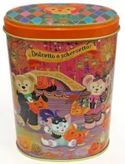 【中古】小物入れ・マルチケース・缶ケース ダッフィー＆シェリーメイ＆ジェラトーニ 缶ケース(チョコレート) 「ディズニー・ハロウィーン2014」 東京ディズニーシー限定