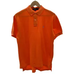 POLO by RALPH LAUREN　ポロシャツ　半袖　トップス　無地　ワンポイント　スモールポニー　刺しゅう　USA製　古着　/0111
