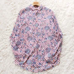 kolor カラー 総柄 花柄 フラワープリント ドットパターン 長袖シャツのサムネイル