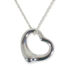 TIFFANY/ティファニー/ 925/オープンハート/ペンダント/ネックレス/j156-43