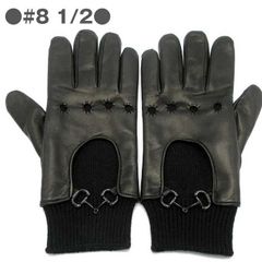 新品】グッチ 787427 (ブラック) 手袋 アパレル GUCCI ラムスキン