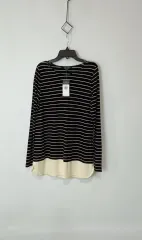 ラルフローレン レディース ボーダー柄 裾 フリル Tシャツ (新品)